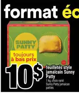 Super C feuilletés style jamaïcain Sunny Patty offer
