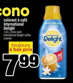 Super C COLORANT À CAFÉ International Delight offer