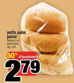 Super C PETITS PAINS PANINI offer