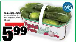 Super C cornichons frais offer