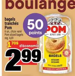 Super C BAGELS TRANCHÉS POM offer