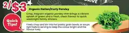 Healthy Planet Organic Italian/Curly Parsley offer