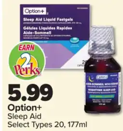 PharmaChoice Option+ Sleep Aid offer