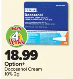 PharmaChoice Option+ Docosanol Cream offer
