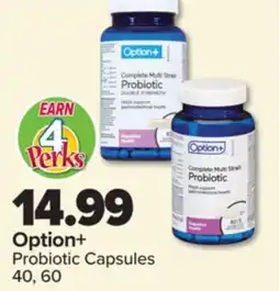 PharmaChoice Option+ Probiotic Capsules offer