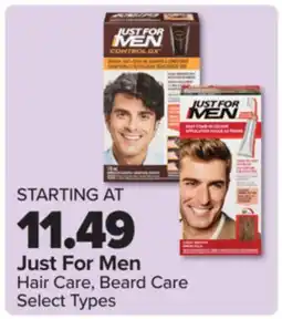 PharmaChoice Just For Men Hair Care, Beard Care offer