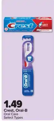 PharmaChoice Crest, Oral-B Oral Care offer