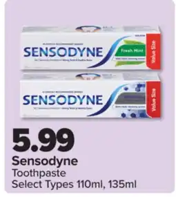 PharmaChoice Sensodyne Toothpaste offer