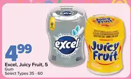PharmaChoice Juicy Fruit, 5 Gum offer