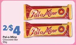 PharmaChoice Pal-o-Mine Chocolate Bar offer