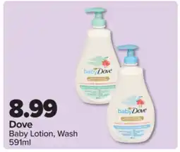 PharmaChoice Dove Baby Lotion, Wash offer