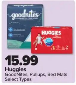 PharmaChoice Huggies GoodNites, Pullups, Bed Mats offer