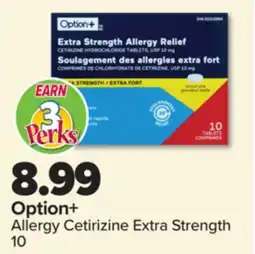 PharmaChoice Option+ Allergy Cetirizine Extra Strength offer