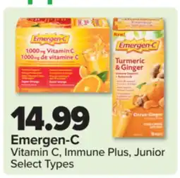 PharmaChoice Emergen-C Vitamin C, Immune Plus, Junior offer