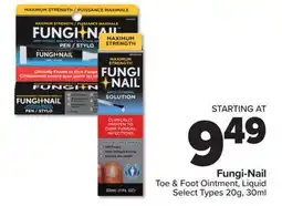 PharmaChoice Fungi-Nail Toe & Foot Ointment, Liquid offer