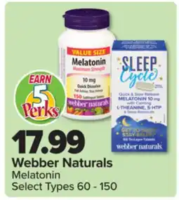PharmaChoice Webber Naturals Melatonin offer