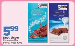 PharmaChoice Lindt, Lindor Chocolate Bar offer