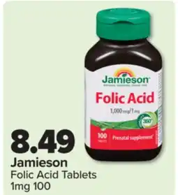 PharmaChoice Jamieson Folic Acid Tablets offer