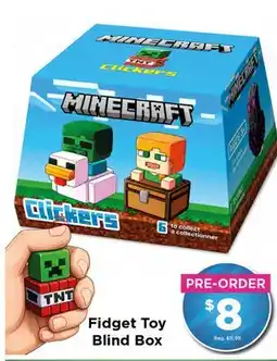Showcase Fidget Toy Blind Box offer
