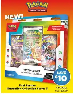 Showcase Pokémon First Partner Illustration Collection Series 3 offer