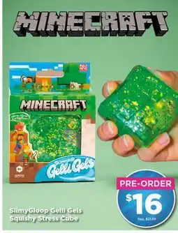 Showcase Minecraft SlimyGloop Gelli Gels offer