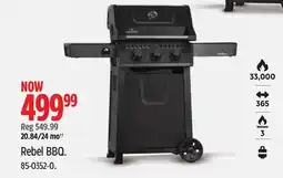 Canadian Tire Napoleon Rebel BBQ offer