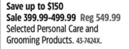 Canadian Tire Shark Selected Personal Care and Grooming Products offer