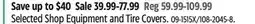 Canadian Tire MOTOMASTER Selected Shop Equipment and Tire Covers offer