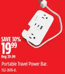 Canadian Tire Portable Travel Power Bar offer