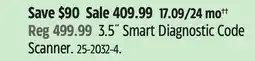 Canadian Tire INNOVA Smart Diagnostic Code Scanner offer