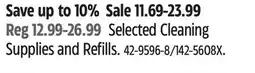 Canadian Tire Selected SWIFFER Cleaning Supplies and Refills offer