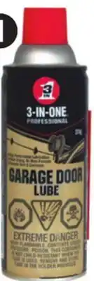 Canadian Tire Garage Door Lube offer