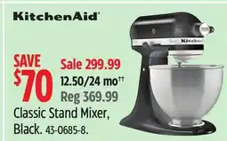 Canadian Tire KitchenAid Classic Stand Mixer offer