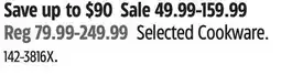 Canadian Tire PADERNO Selected Cookware offer