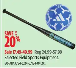 Canadian Tire Worth Selected Field Sports Equipment offer
