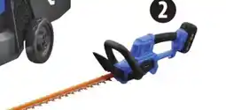 Canadian Tire MASTERCRAFT 20V Hedge Trimmer, 22 with 2Ah Battery & Charger offer