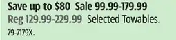 Canadian Tire Selected Towables offer