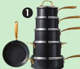 Canadian Tire Lagostina Eleganza Ceramic Pro Cookset, 11-Pc offer