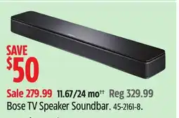 Canadian Tire Bose TV Speaker Soundbar offer