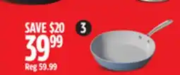 Canadian Tire THE ROCK Ceramic Non-Stick Frypan offer