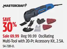 Canadian Tire Oscillating Multi-Tool with 20-Pc Accessory Kit, 2.5A offer