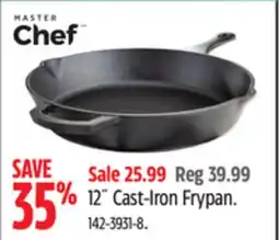 Canadian Tire MASTER Chef 2 Cast-Iron Frypan offer