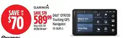 Canadian Tire GARMIN Dēzl OTR720 Trucking GPS Navigator offer