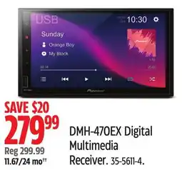 Canadian Tire DMH-470EX Digital Multimedia Receiver offer