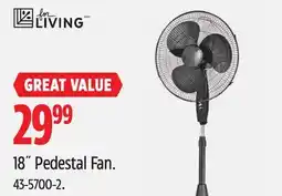 Canadian Tire 18˝ Pedestal Fan offer