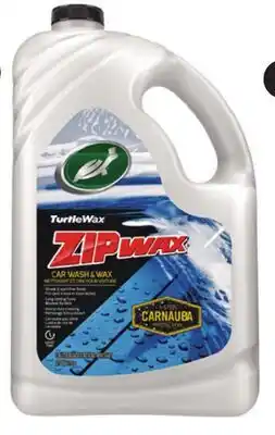 Canadian Tire TURTLEWAX Zip Wax Car Wash & Wax offer