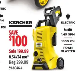 Canadian Tire KÄRCHER offer