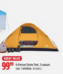 Canadian Tire outbound 6-Person Dome Tent offer