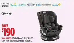 Canadian Tire Easy Turn Rotating Car Seat offer