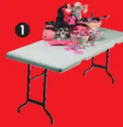 Canadian Tire For Living 6' Folding Table With Carry Handle offer